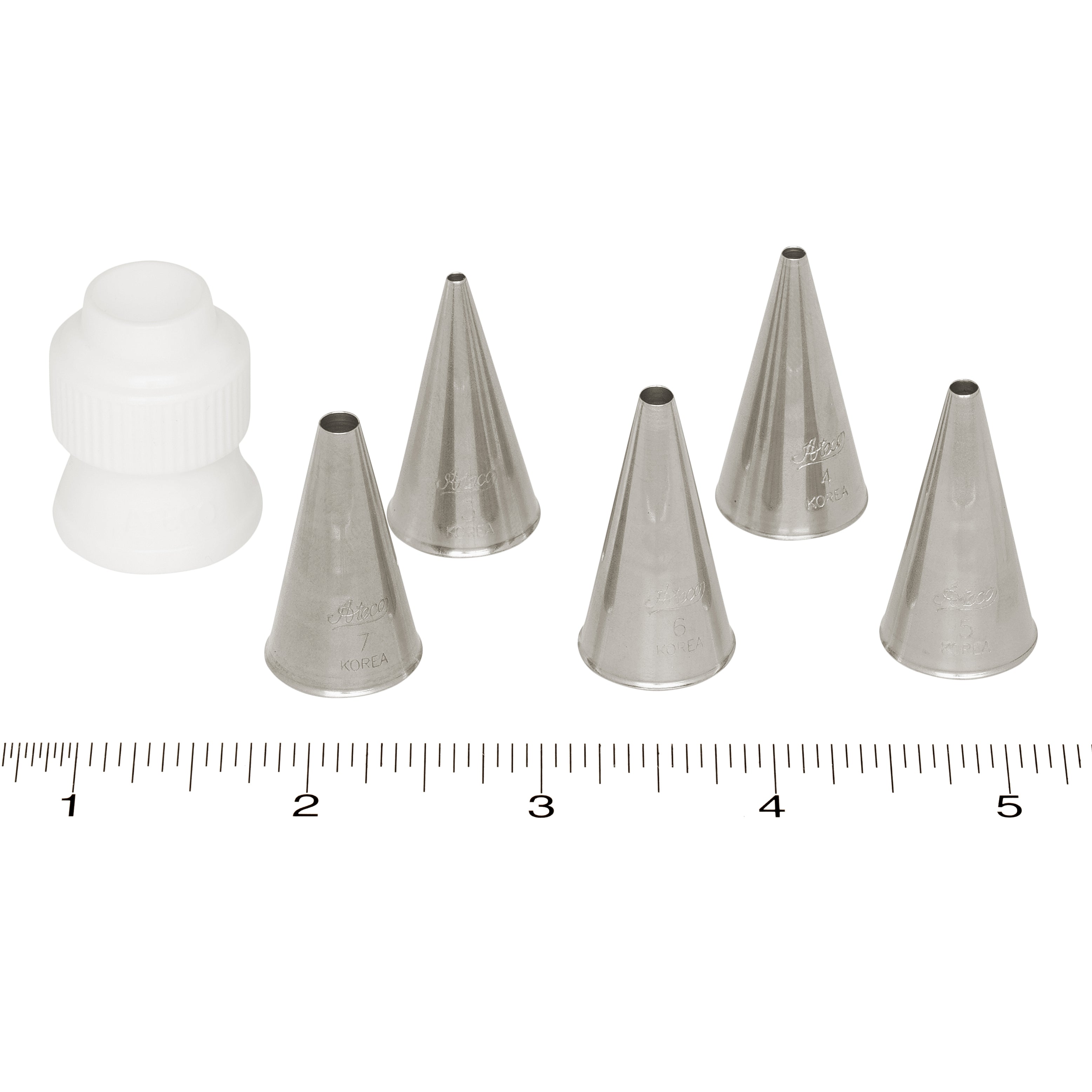 Ateco Plain Pastry Tube #4 - Papagino Foods Inc.