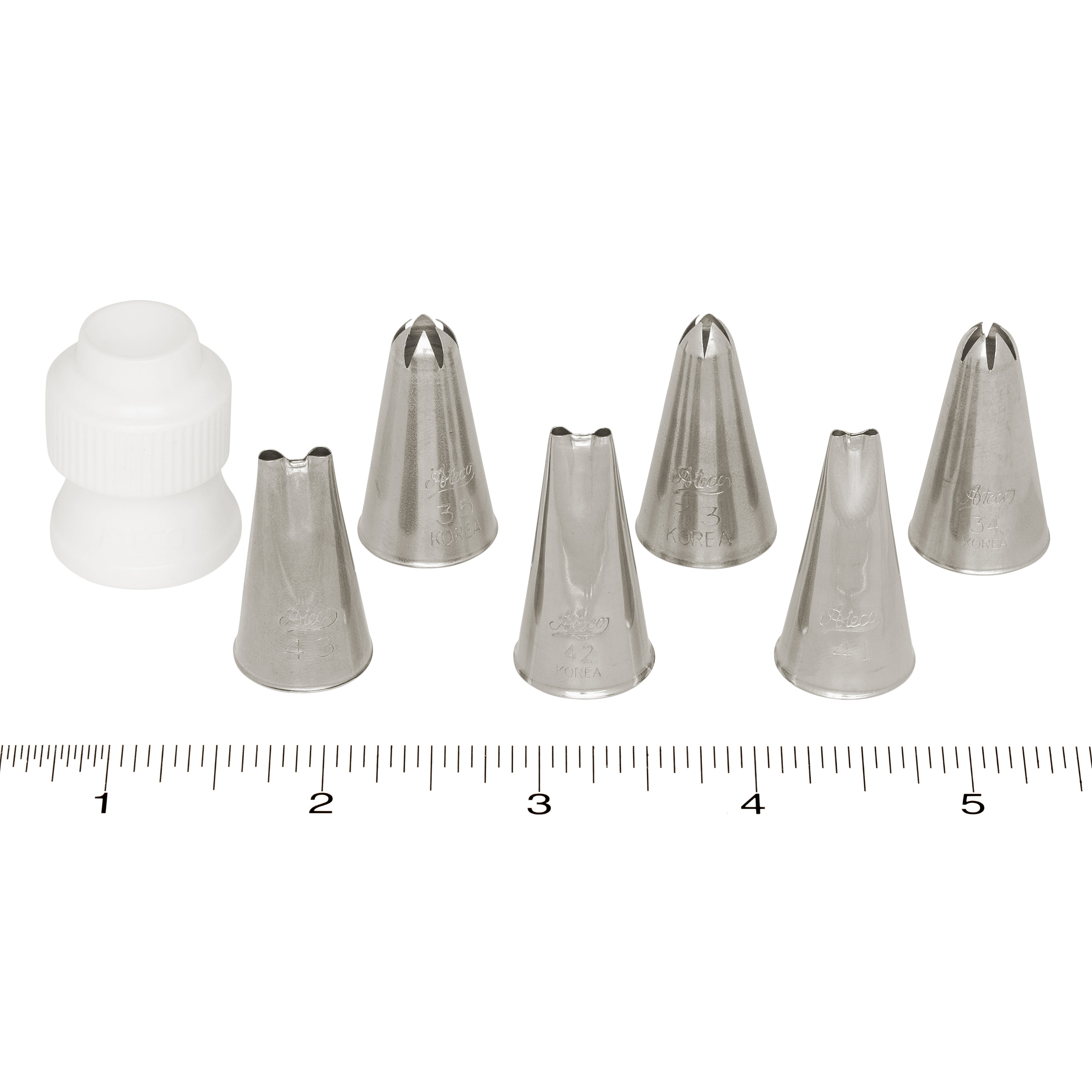 Ateco Pastry Tube 2 Holes #43 - Papagino Foods Inc.