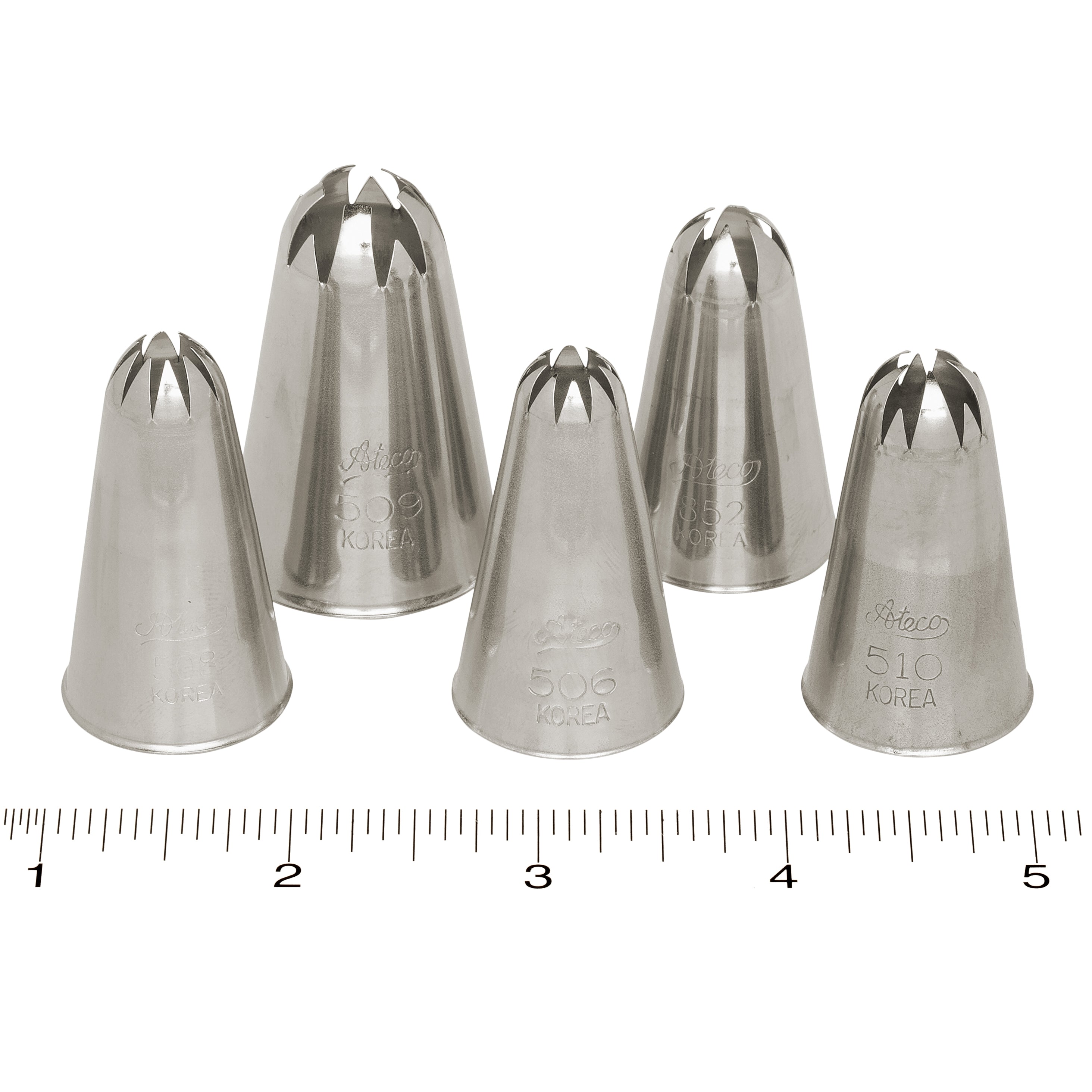 Ateco Pastry Tube Closed Star #510 - Papagino Foods Inc.