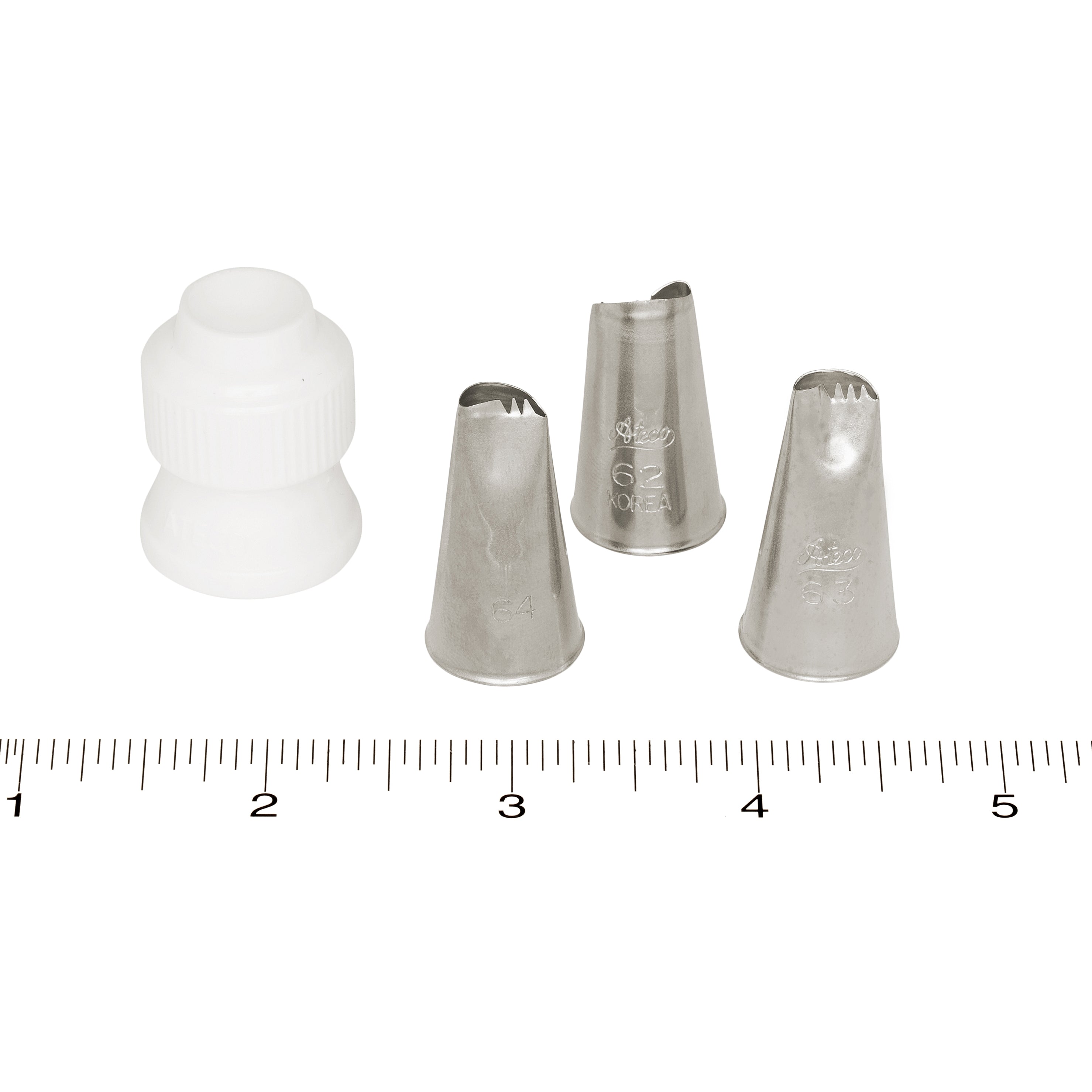 Ateco Pastry Tube Curved Petal #64 - Papagino Foods Inc.