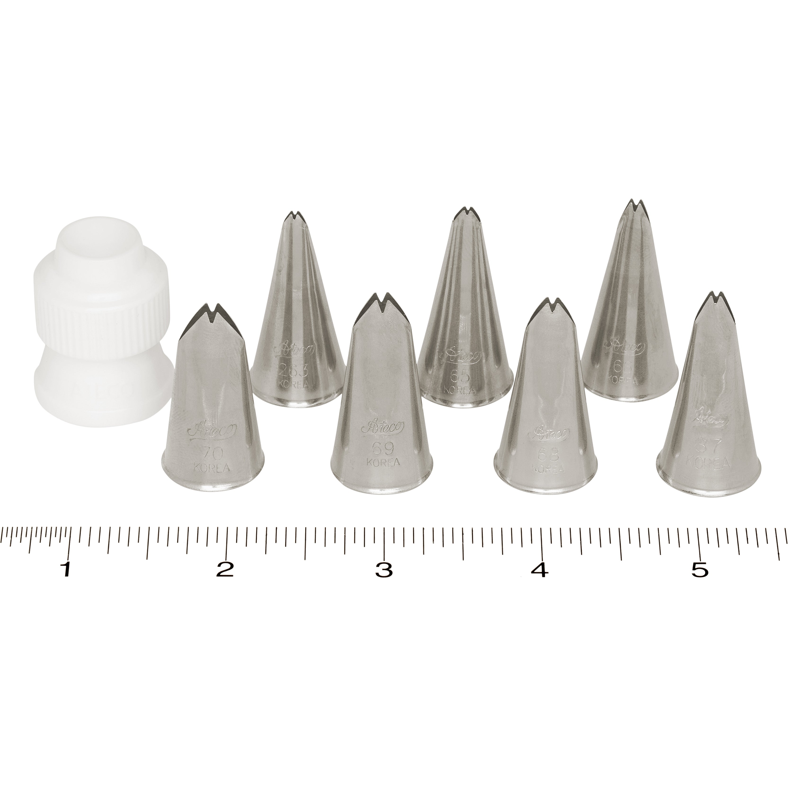 Ateco Pastry Tube Small Leaf #68 - Papagino Foods Inc.