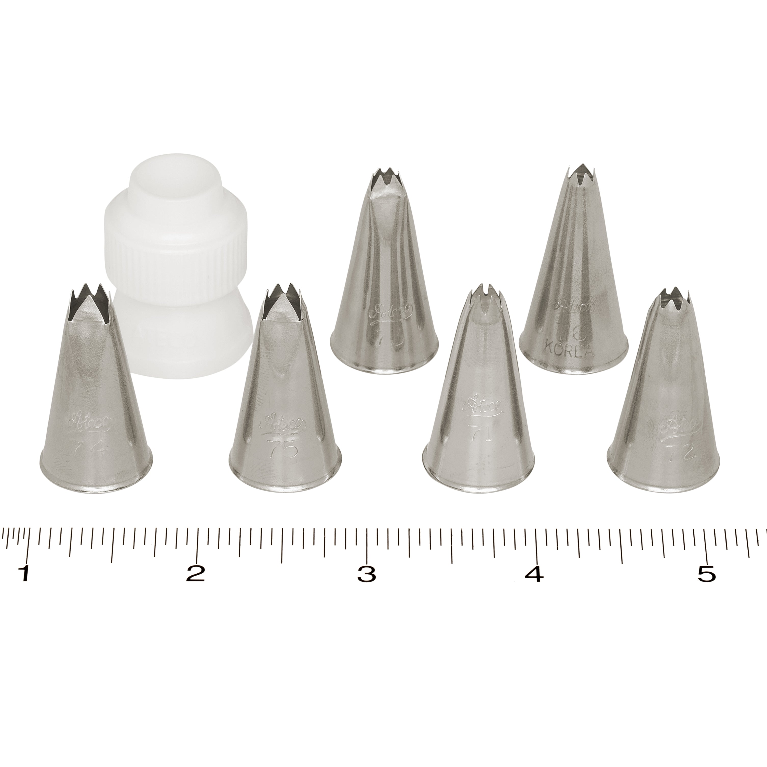 Ateco Pastry Tube Star Leaf #71 - Papagino Foods Inc.