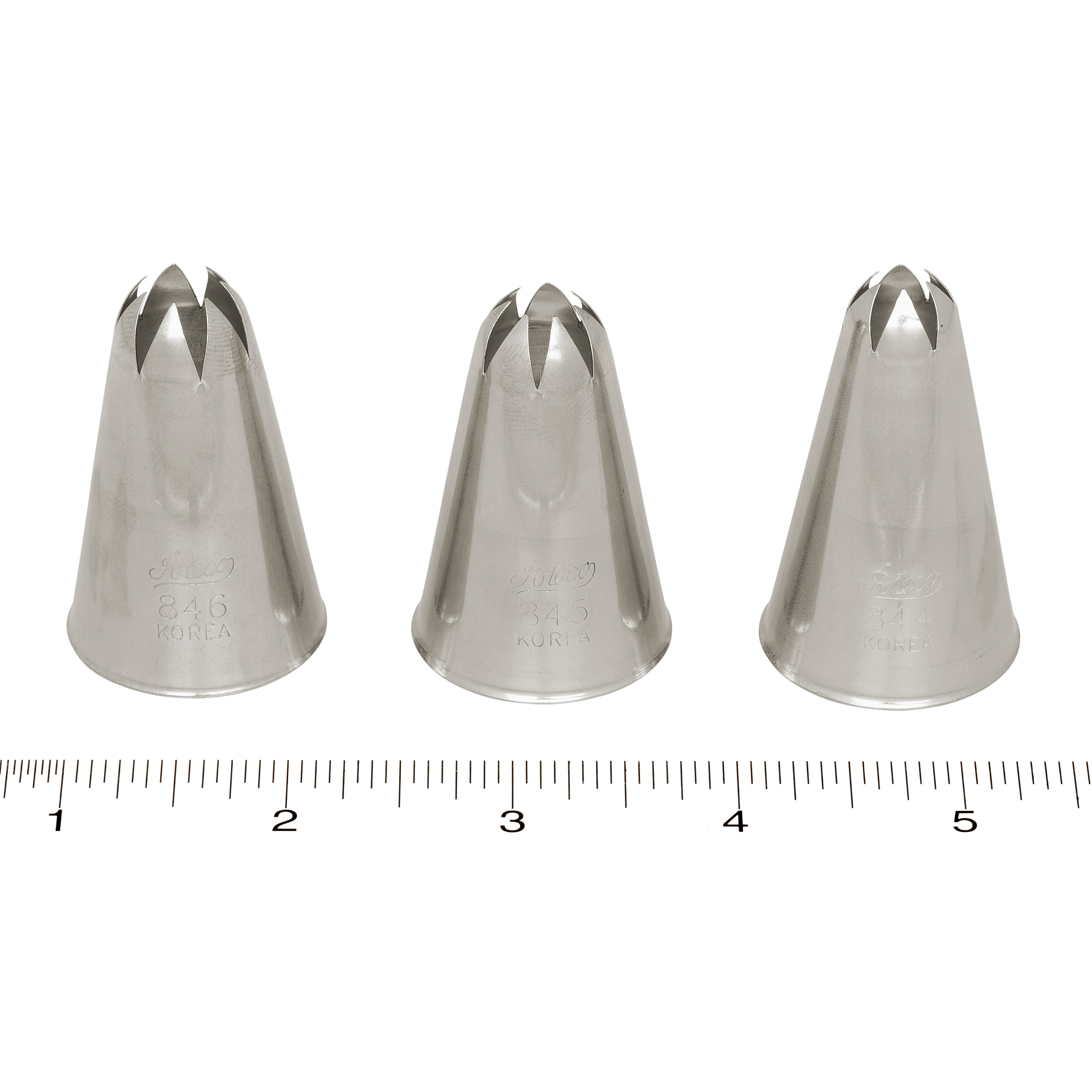 Ateco Pastry Tube Closed Star #845 - Papagino Foods Inc.