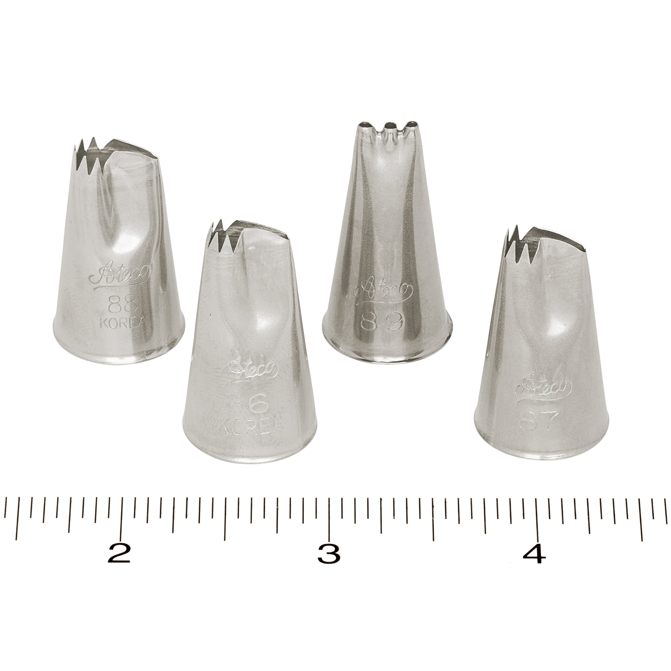 Ateco Pastry Tube Notched Ruffle #99 - Papagino Foods Inc.