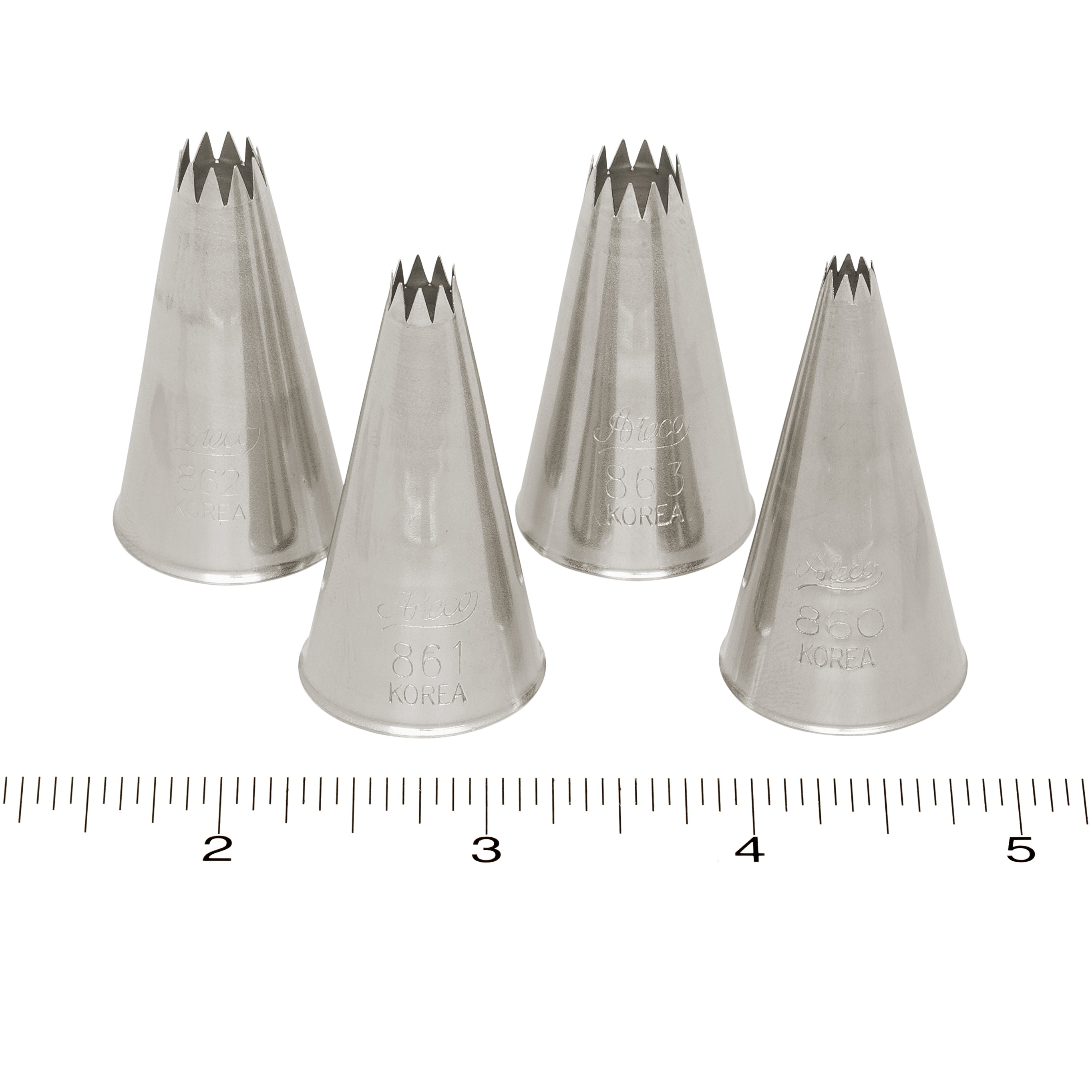 Ateco Pastry Tip French Star #862 - Papagino Foods Inc.