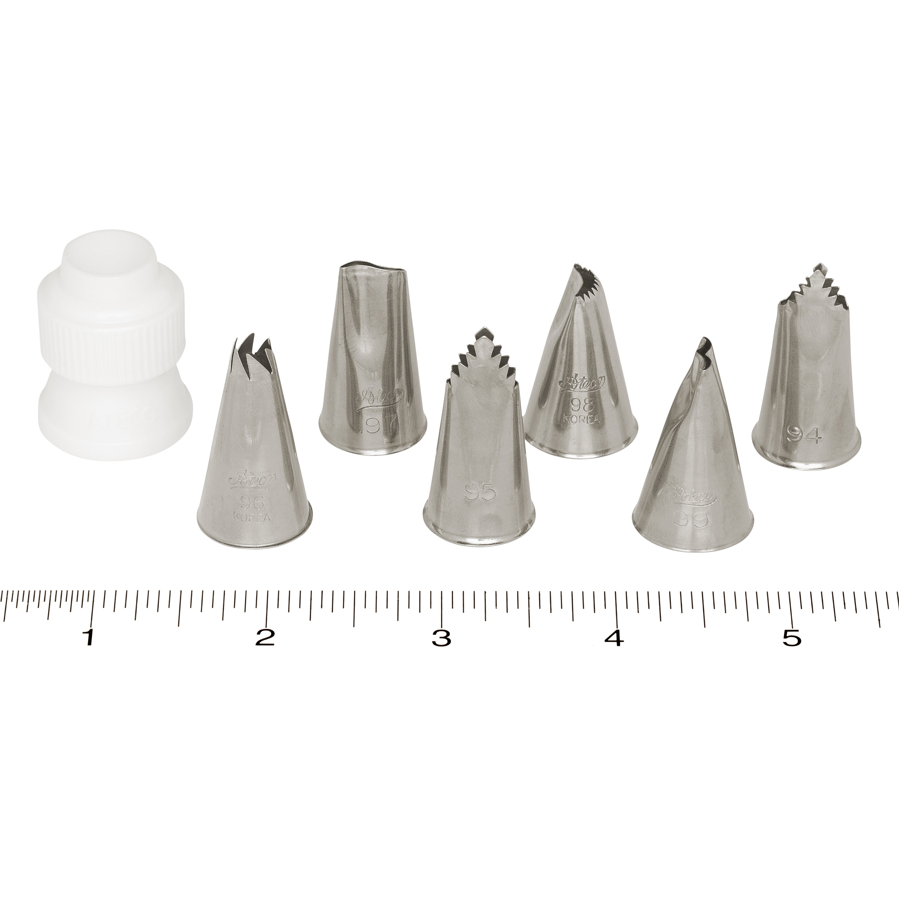 Ateco Wavy Petal Pastry Tube #97 - Papagino Foods Inc.