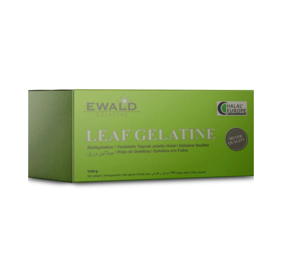 Gelatine Leaf Silver Halal