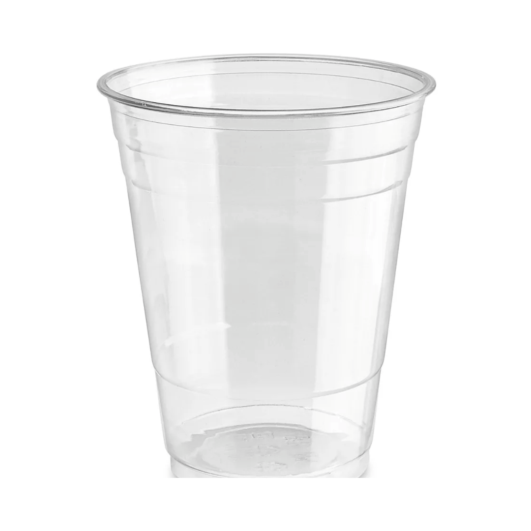 Chartland 12 oz Clear Plastic Drinking Cups