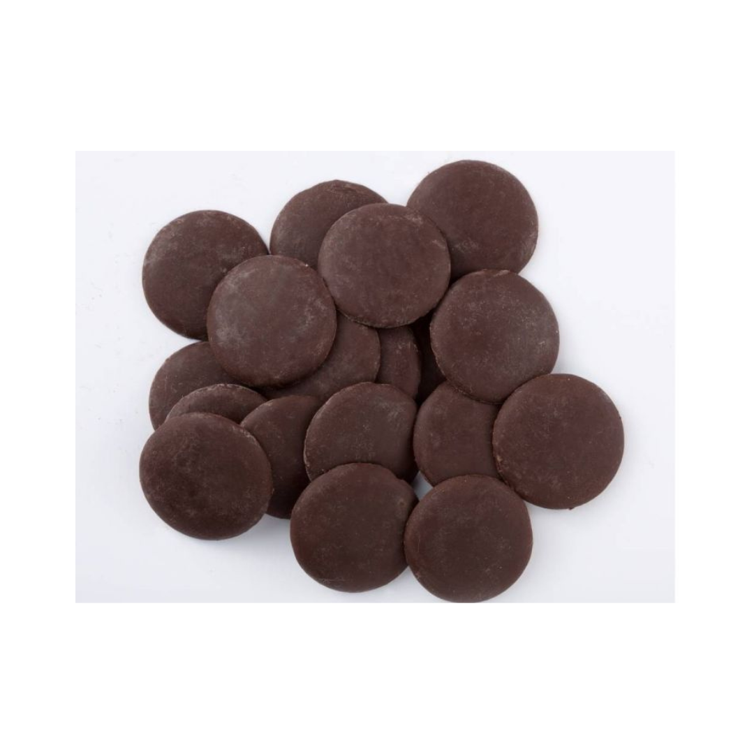 Van Leer Milk Compound Shine Chocolate Melts / Snaps Ezmelt 25 lb - Papagino Foods Inc.