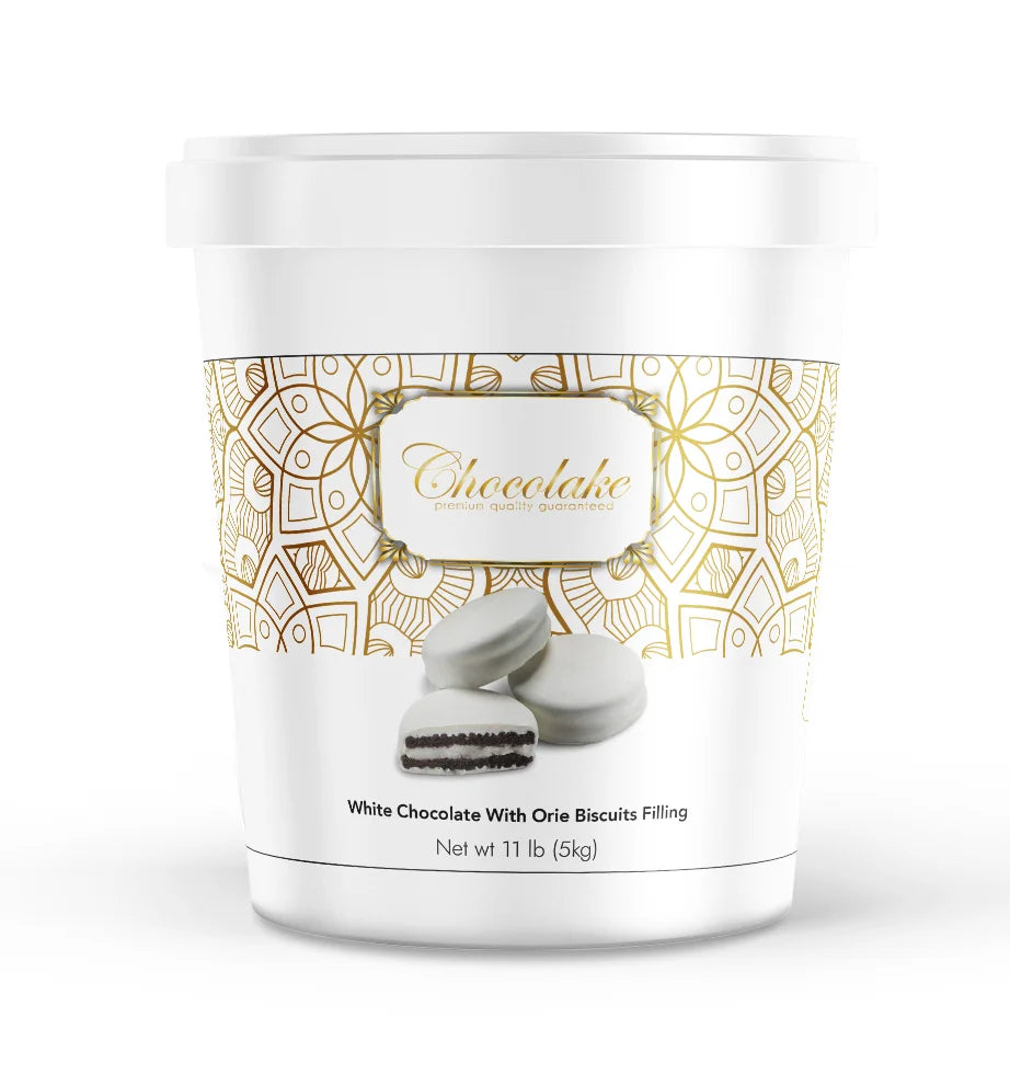 White Chocolate with Orie Biscuits 1 Kg - Papagino Foods Inc.