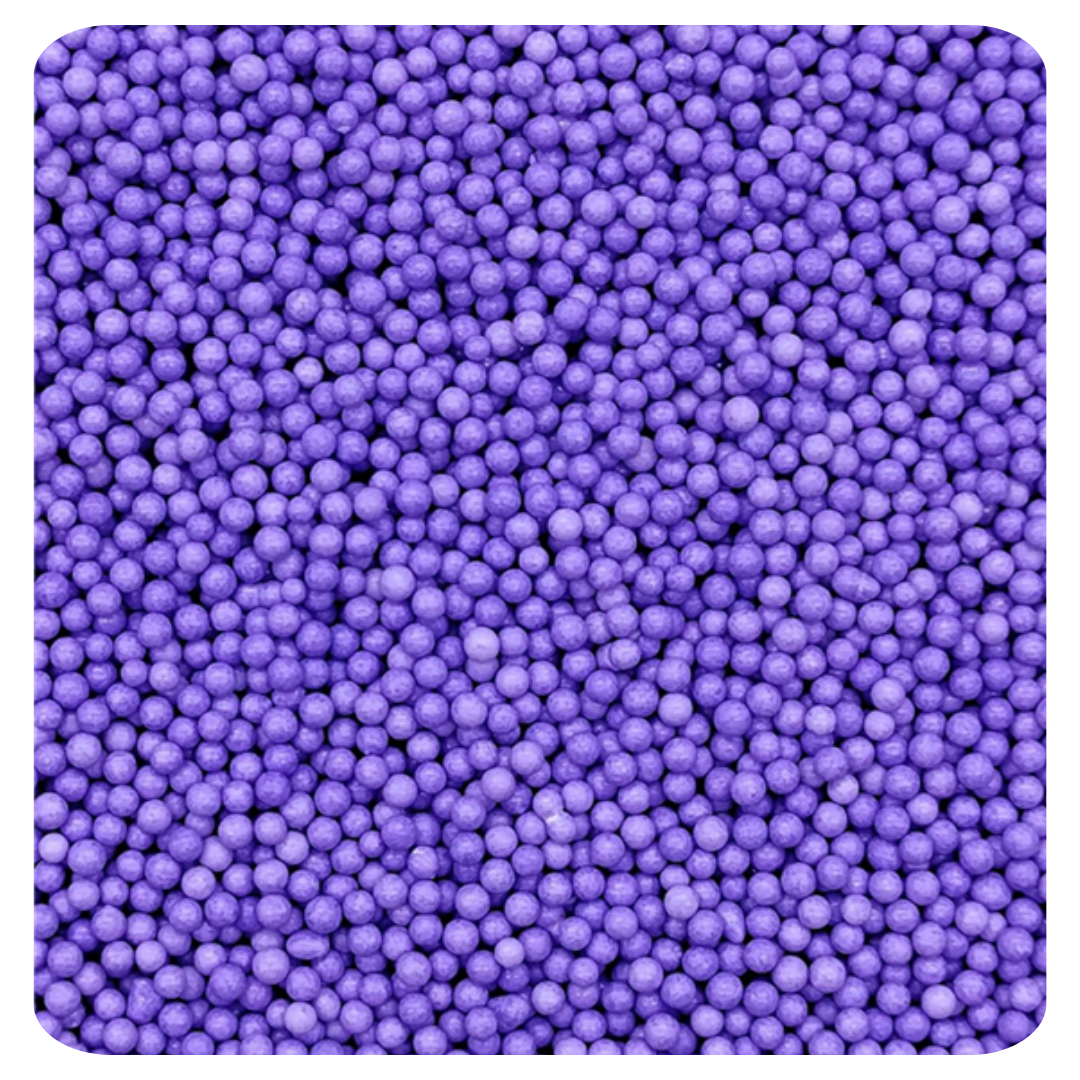 Purple Non Pareil 100g (3.5 oz) Sprinkles d'Art - Papagino Foods Inc.