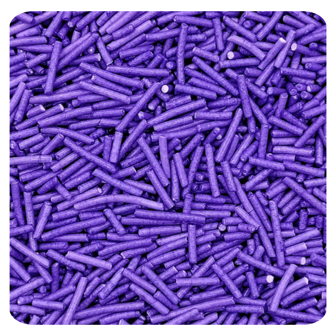 Violet Sprinkles 100g (3.5 oz) Sprinkles d'Art - Papagino Foods Inc.