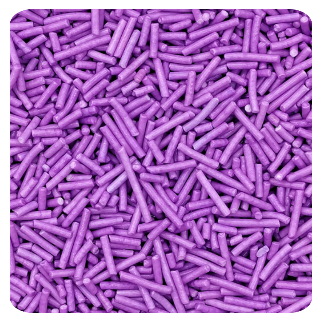 Purple Sprinkles 100g (3.5 oz) Sprinkles d'Art - Papagino Foods Inc.