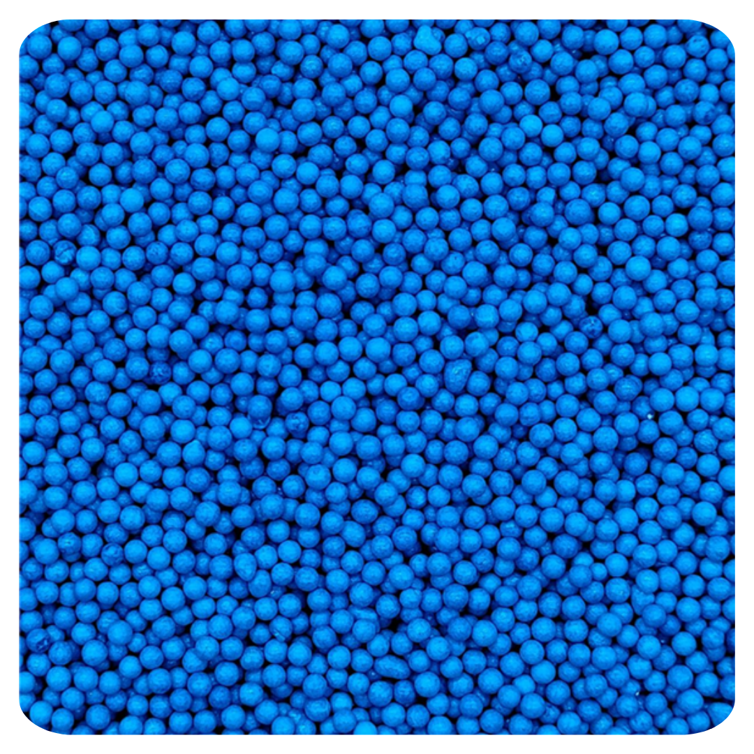 Dark Blue Non Pareil 100g (3.5 oz) Sprinkles d'Art - Papagino Foods Inc.
