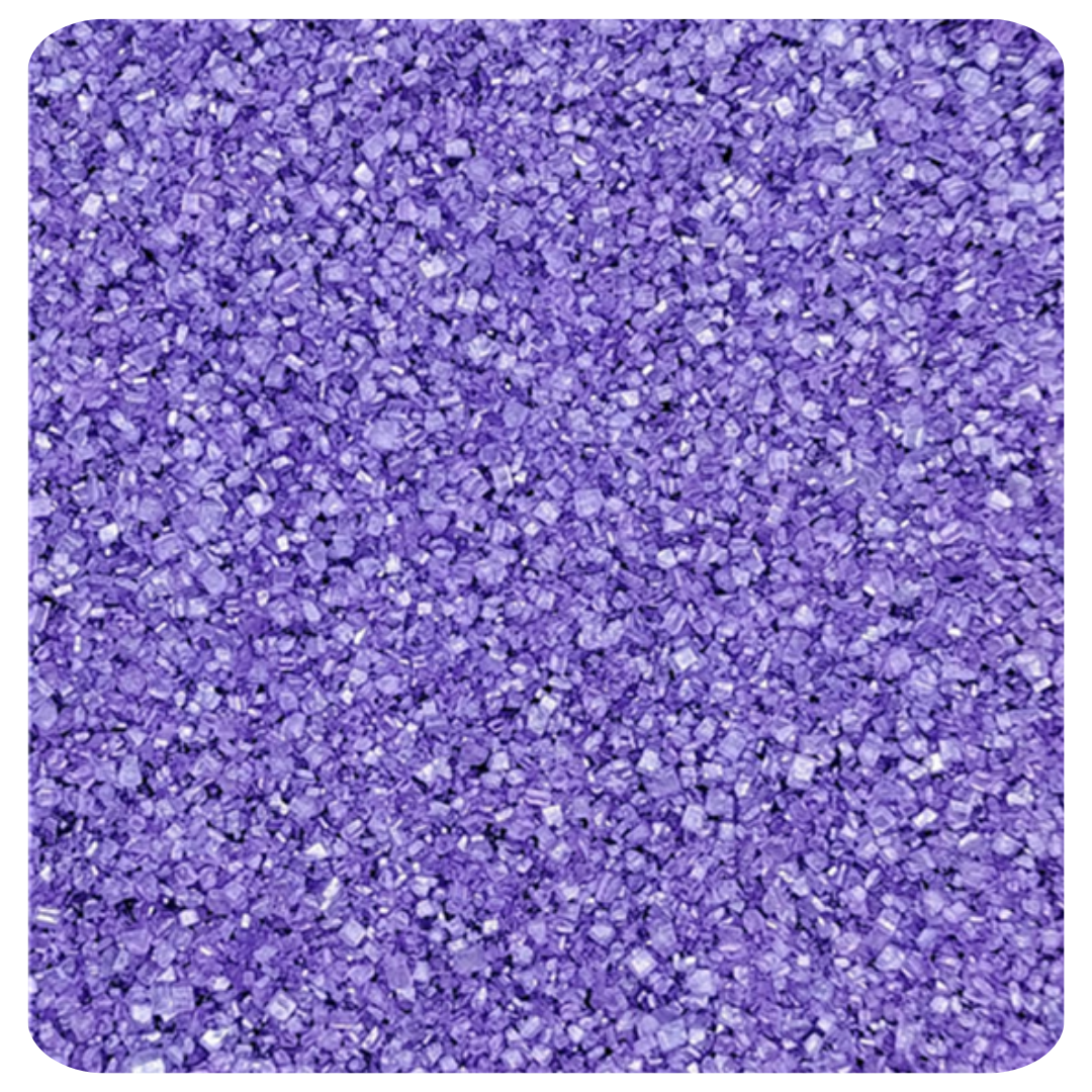 Purple Granulated Sugar 100g (3.5 oz) Sprinkles d'Art - Papagino Foods Inc.