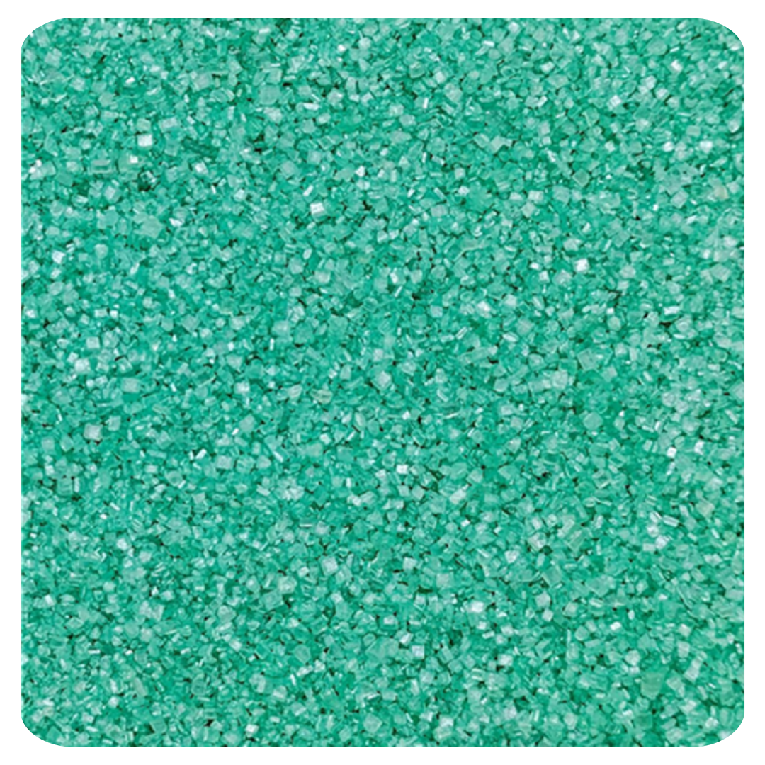 Teal Granulated Sugar 100g (3.5 oz) Sprinkles d'Art - Papagino Foods Inc.
