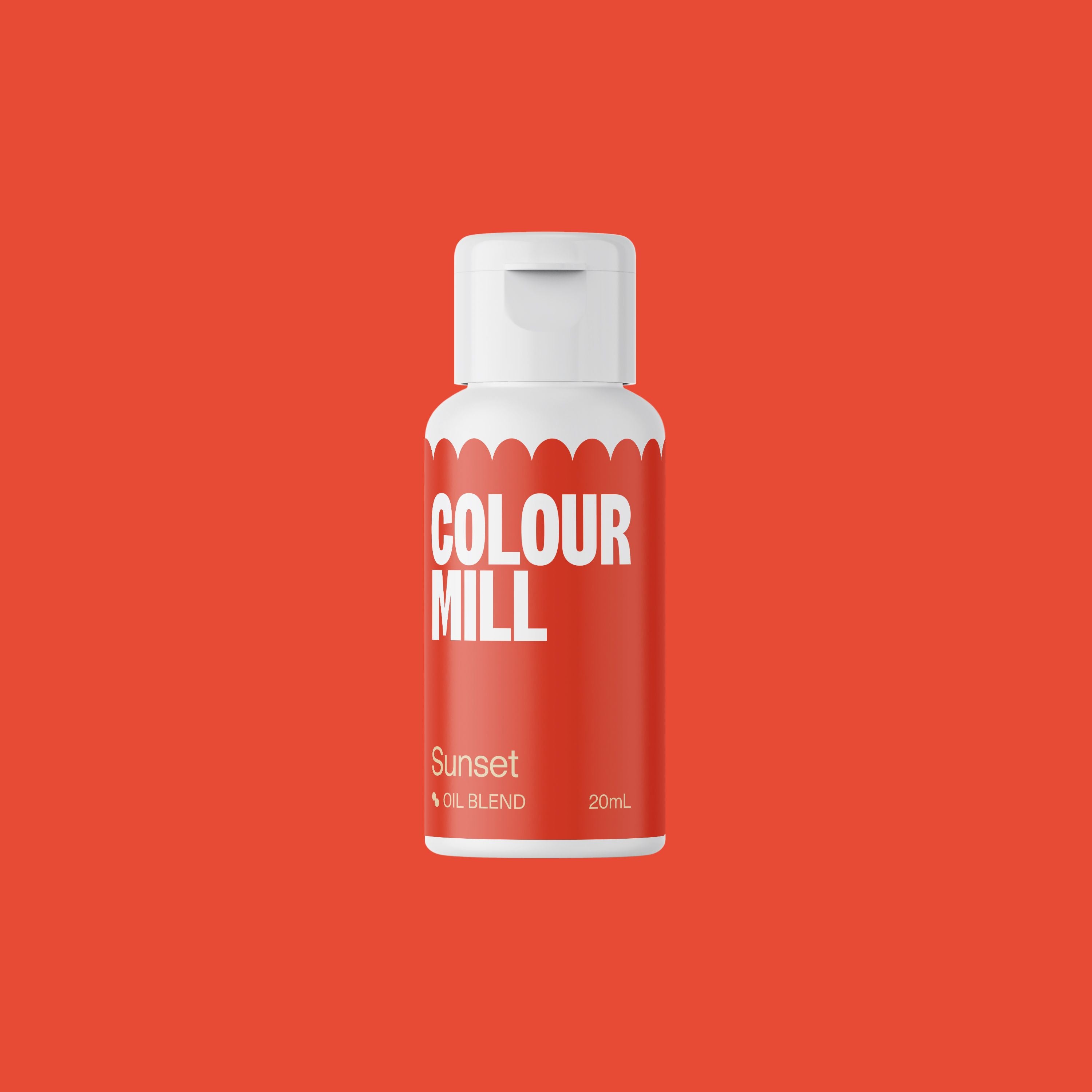Colour Mill Oil Based Colouring 20 ml Sunset - Papagino Foods Inc.