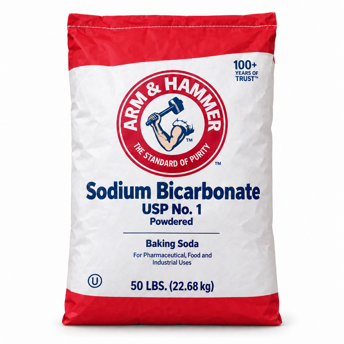 Arm & Hammer Sodium Bicarbonate USP No. 1 Powdered Baking Soda 50 lb **pickup only**
