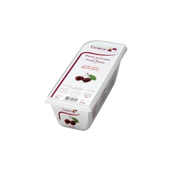 Boiron Frozen Black Cherry Fruit Puree x 1 kg (Pickup Only) - Papagino Foods Inc.
