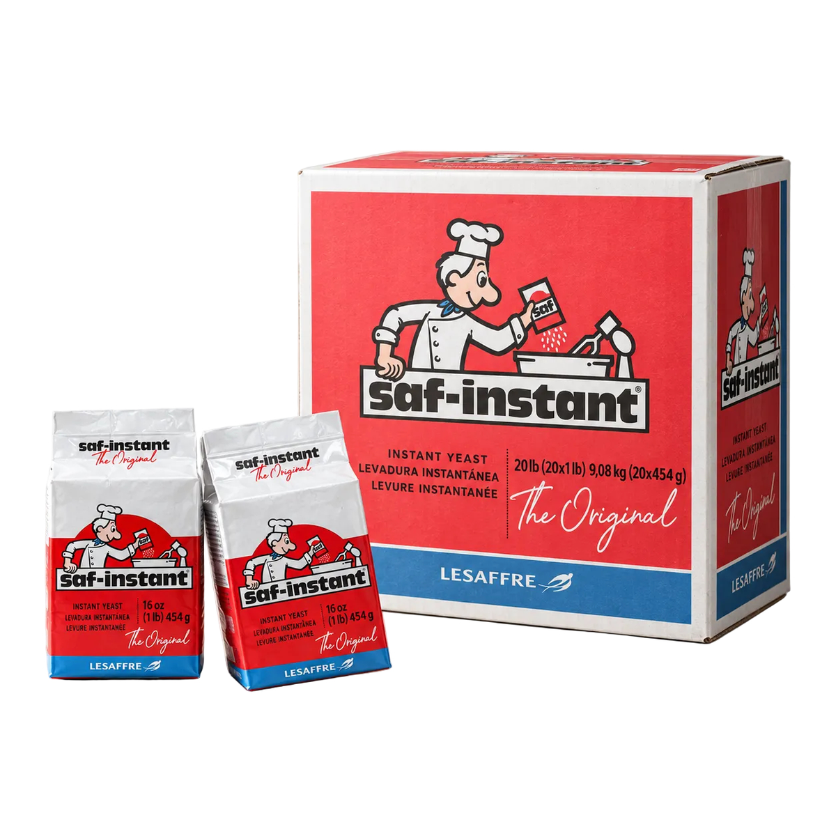 Lesaffre Dry Yeast 1 lb x 20 (Master Case)