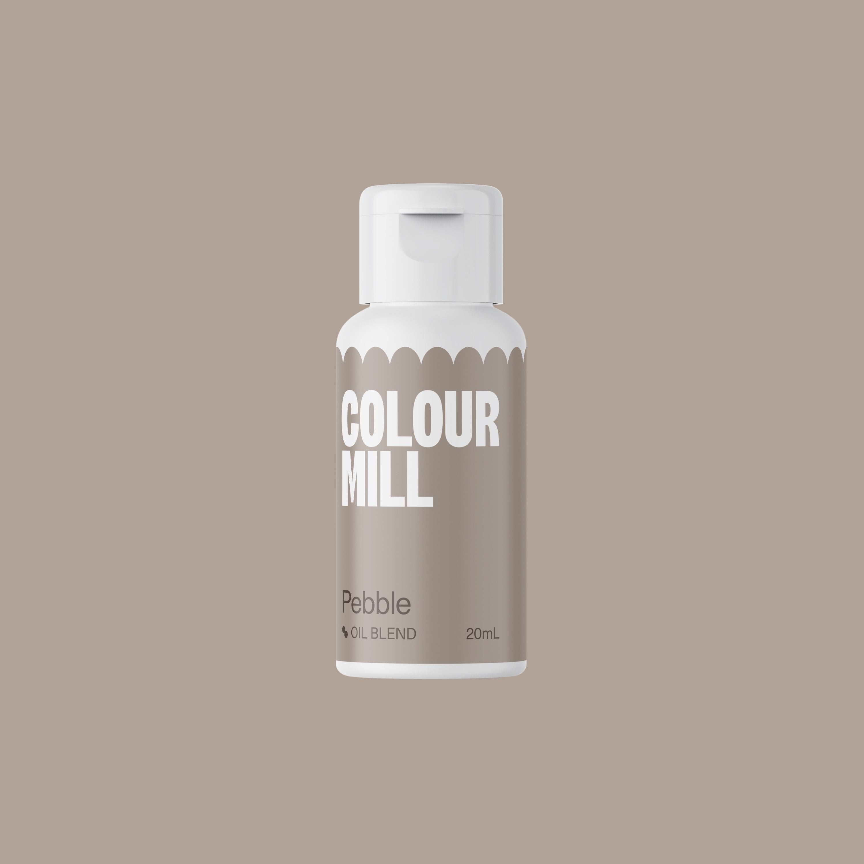 Colour Mill Oil Based Colouring 20 ml Pebble - Papagino Foods Inc.