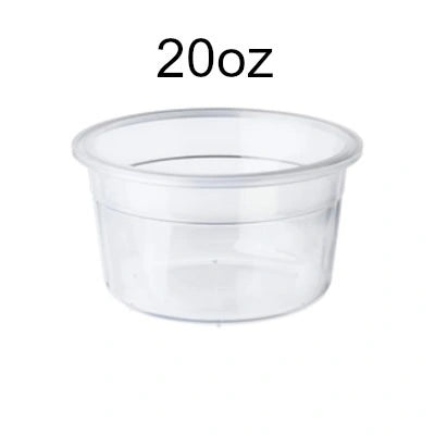 Maple Leaf 20oz Clear Deli Containers – H2820 – 500 pcs