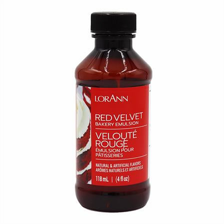 LorAnn Oils Red Velvet Bakery Emulsion - 16 OZ #0762-1000 - Papagino Foods Inc.