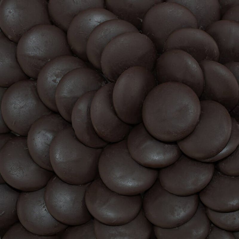 Dark Melting Wafers, Merckens 50 lb - Pickup Only OR Shipping At Your Own Risk. - Papagino Foods Inc.