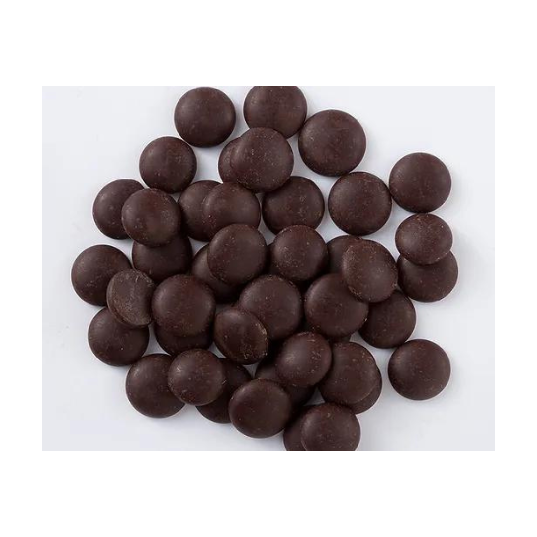 Premo Dark chocolate Callets 62% Cocoa Butter 1 Kg - Papagino Foods Inc.