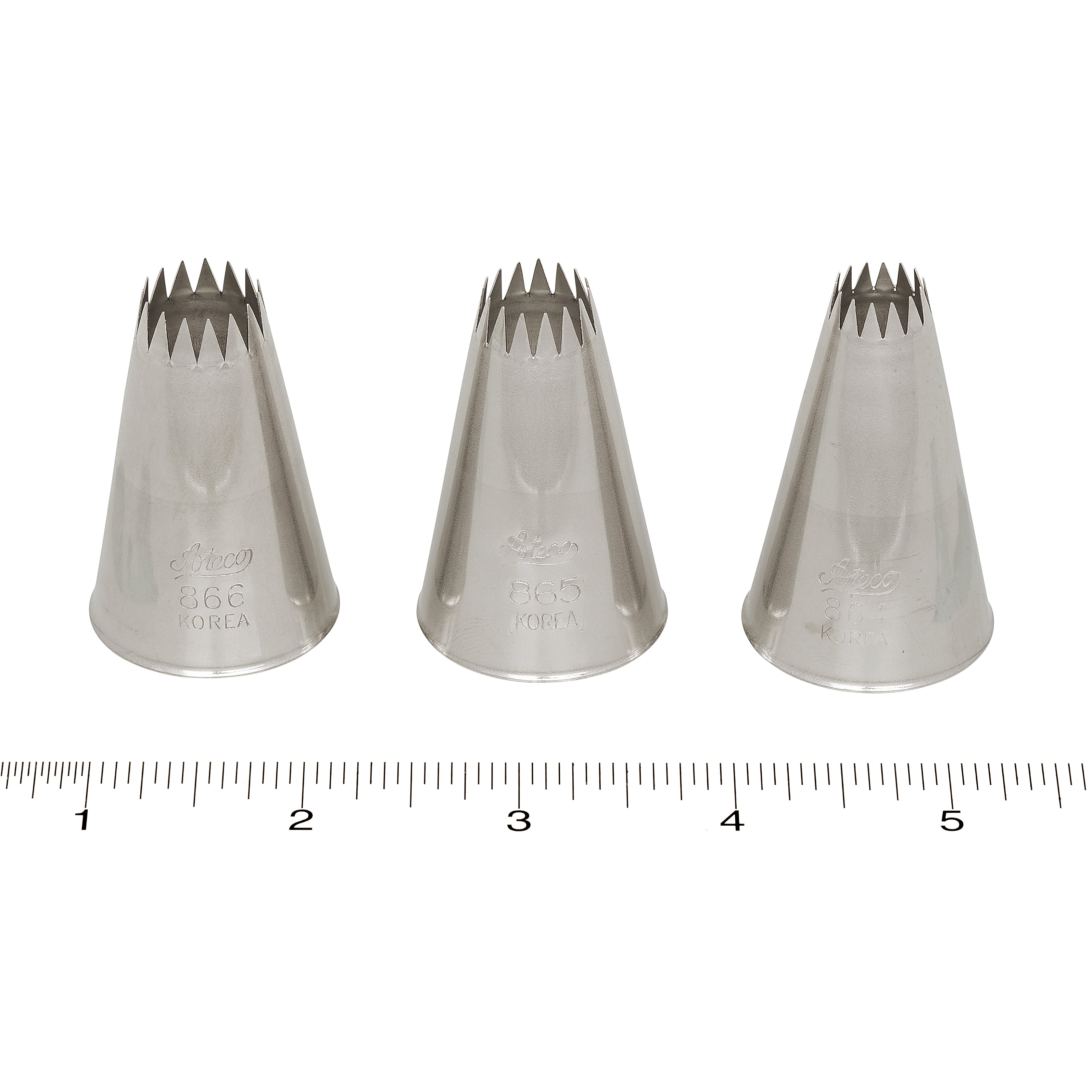 Ateco Pastry Tip French Star #865 - Papagino Foods Inc.