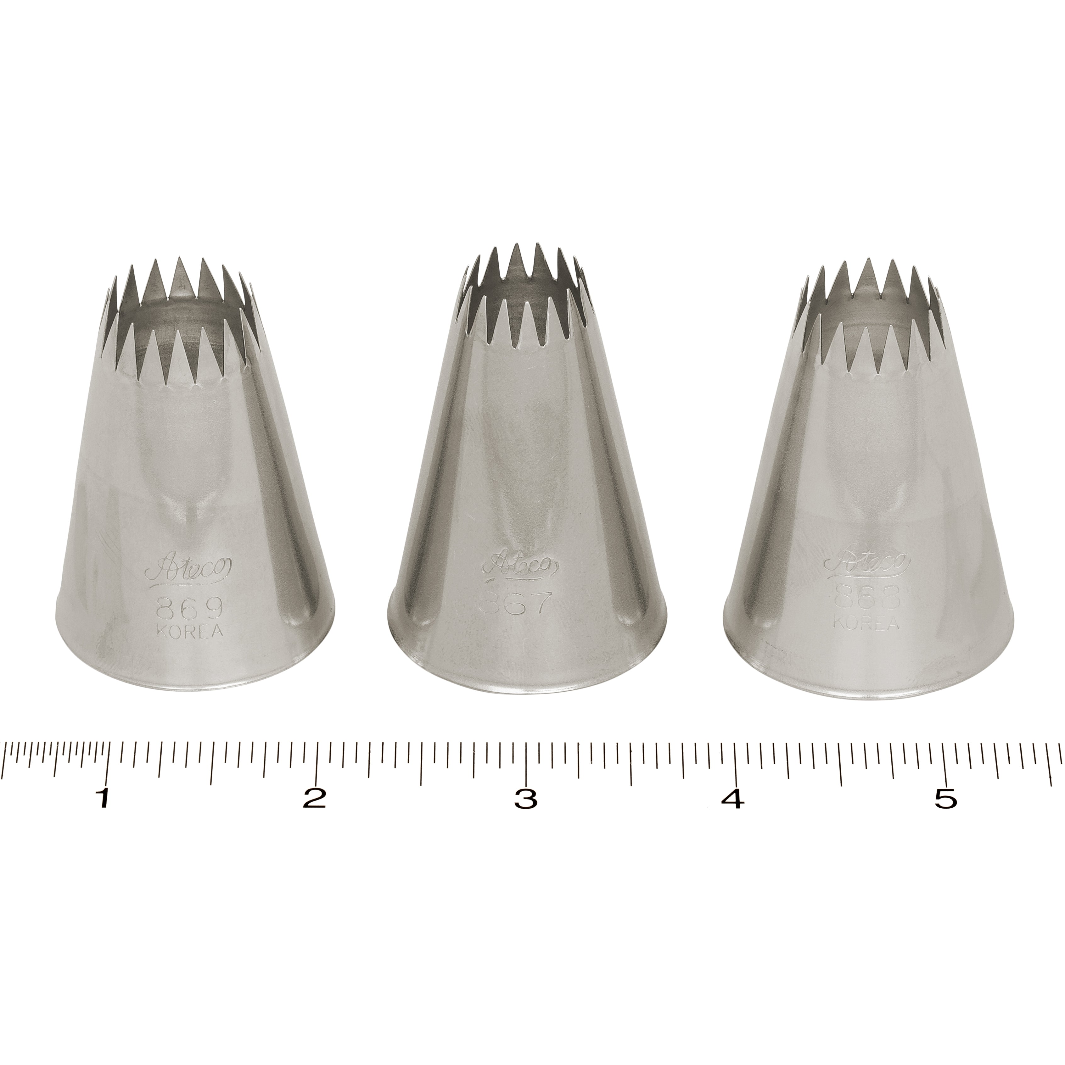 Ateco Pastry Tip French Star #868 - Papagino Foods Inc.