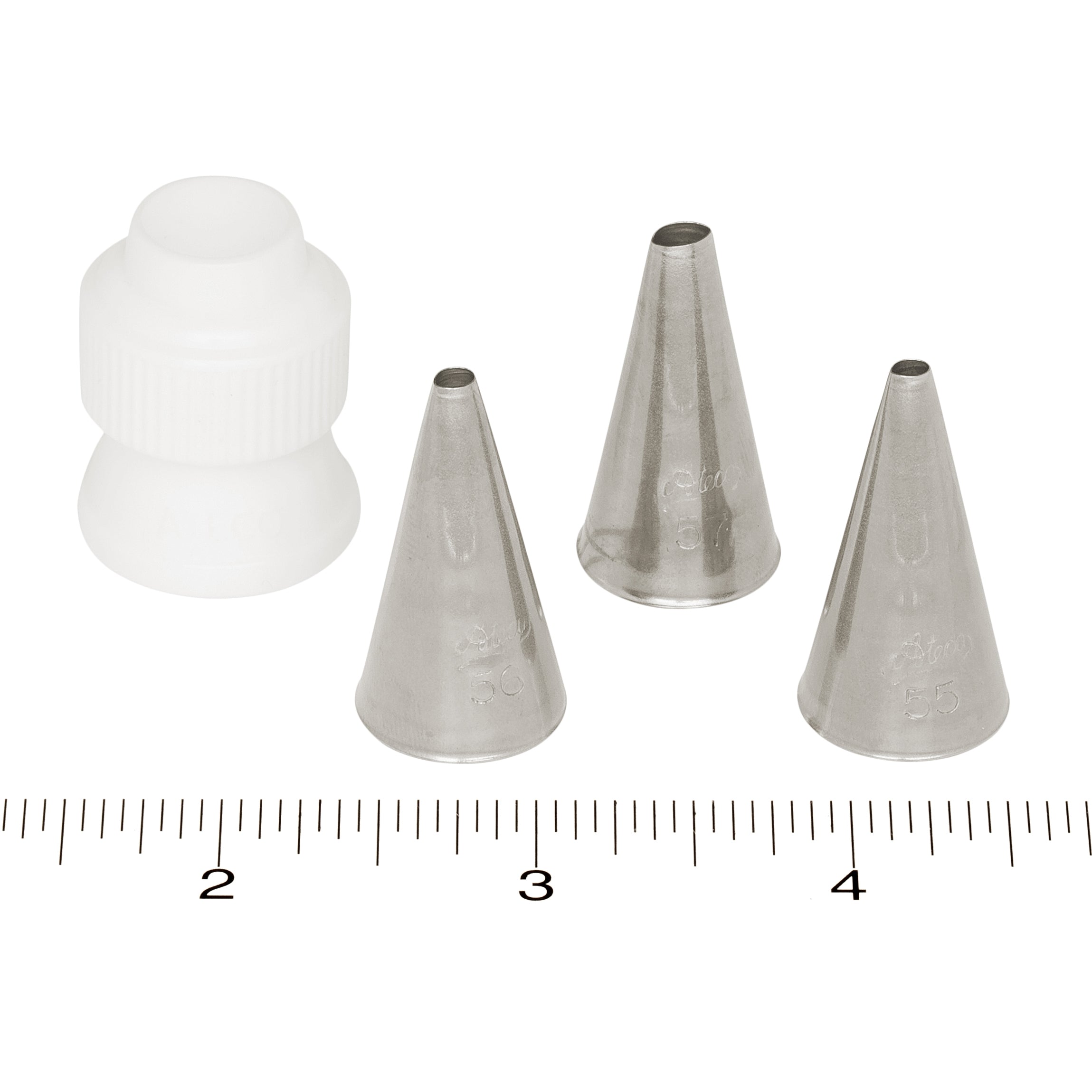 Ateco Pastry Tube Oval #55 - Papagino Foods Inc.