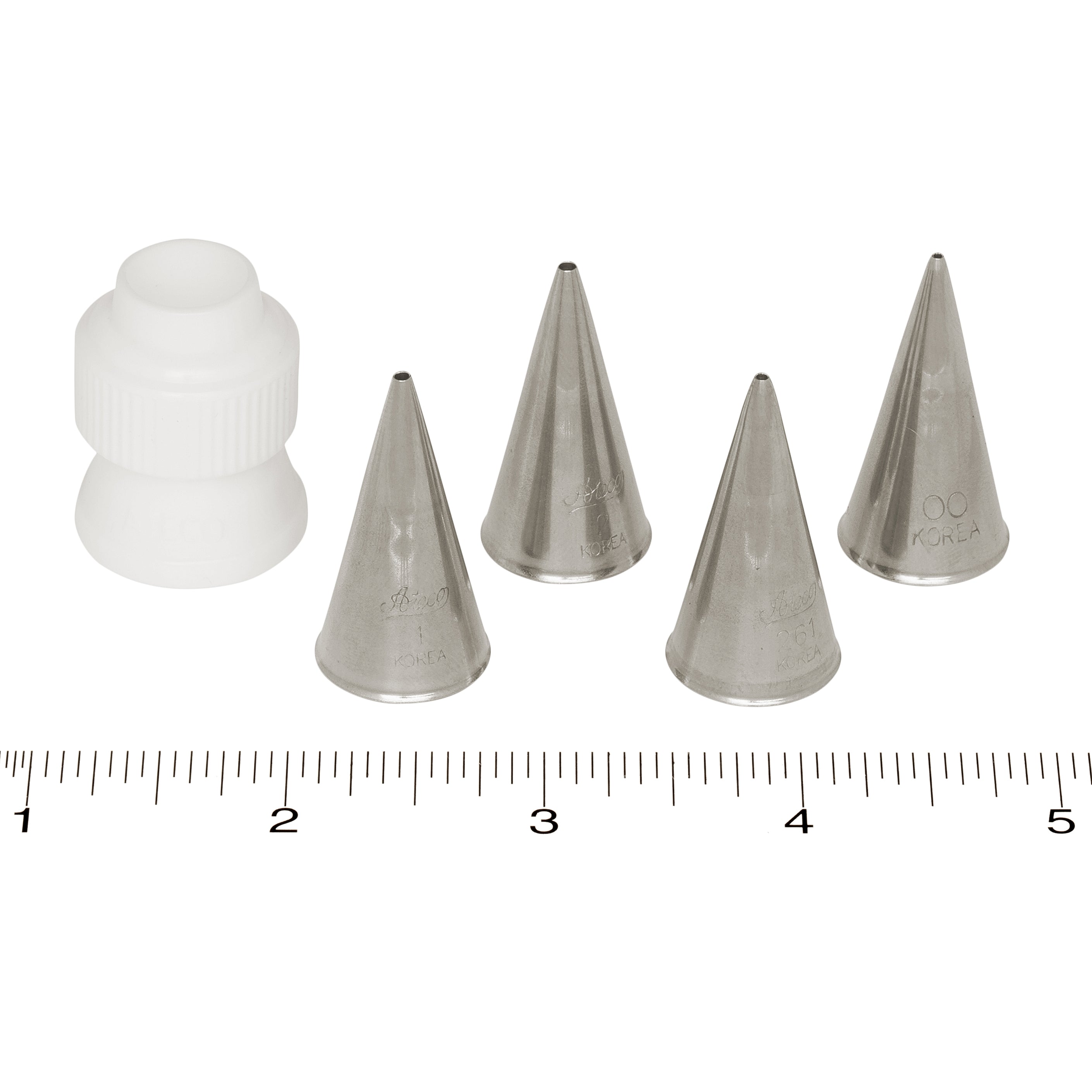 Ateco Plain Pastry Tube #00 - Papagino Foods Inc.