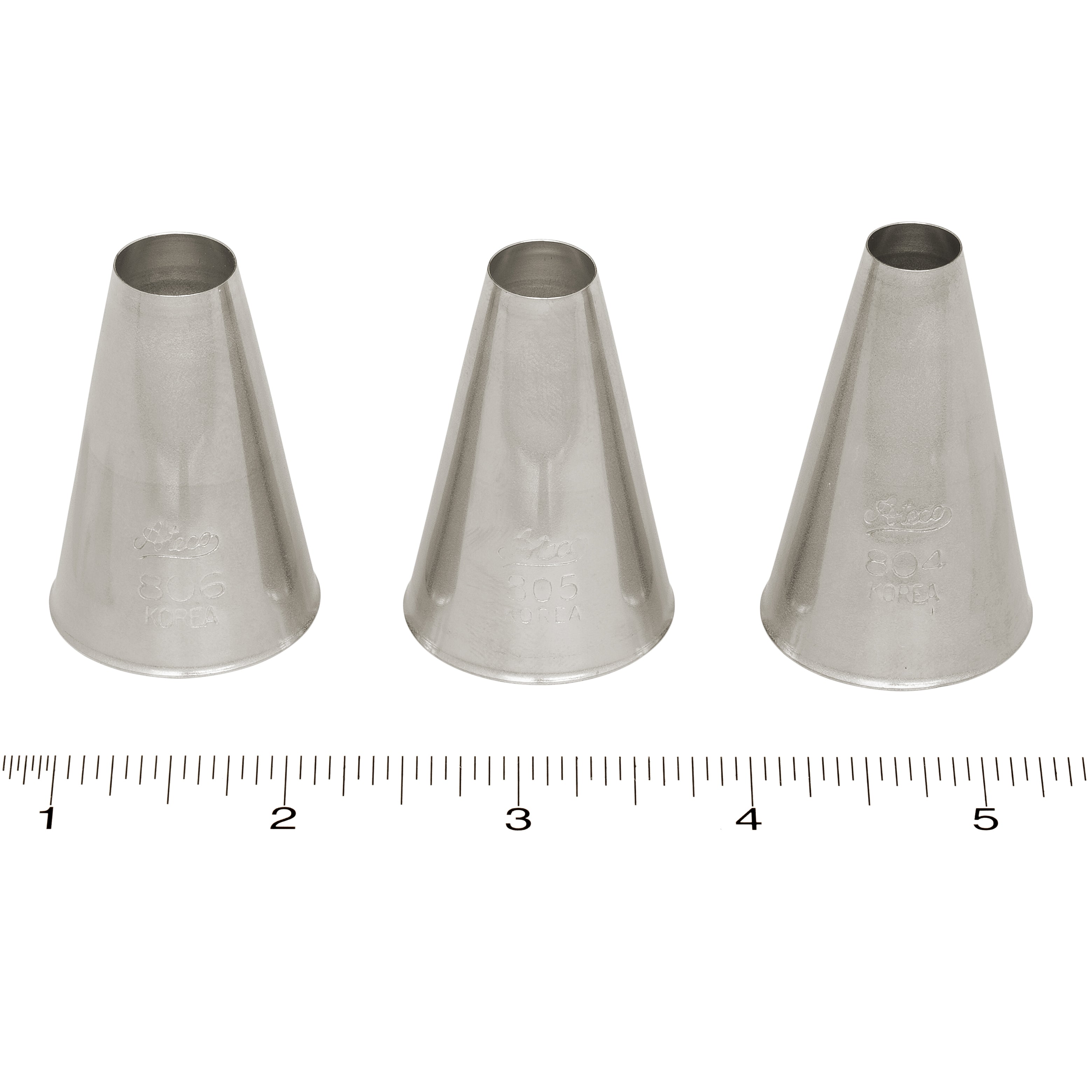 Ateco Plain Pastry Tube #805 - Papagino Foods Inc.