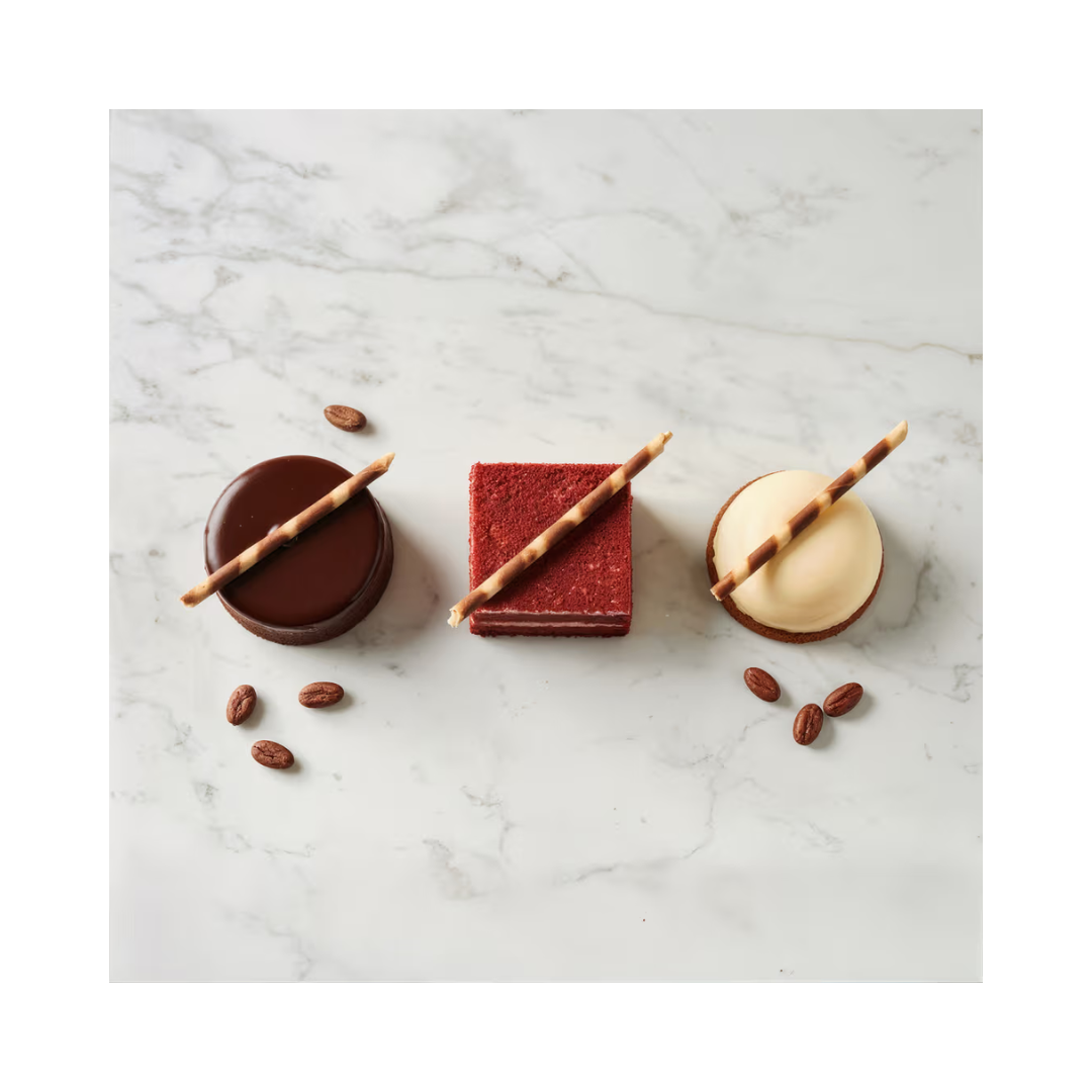 Barlo marble-designed pen set by Papagino Foods Inc., 82 pieces, 7.87 inches long, with marble pattern and 600 grams weight.