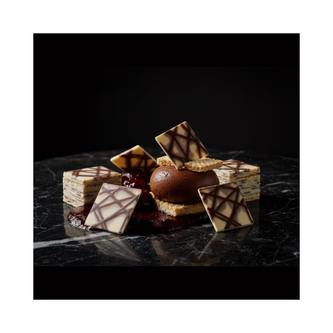 Barlo Patterned Square 1.2 Kg 350 pcs - Papagino Foods Inc.