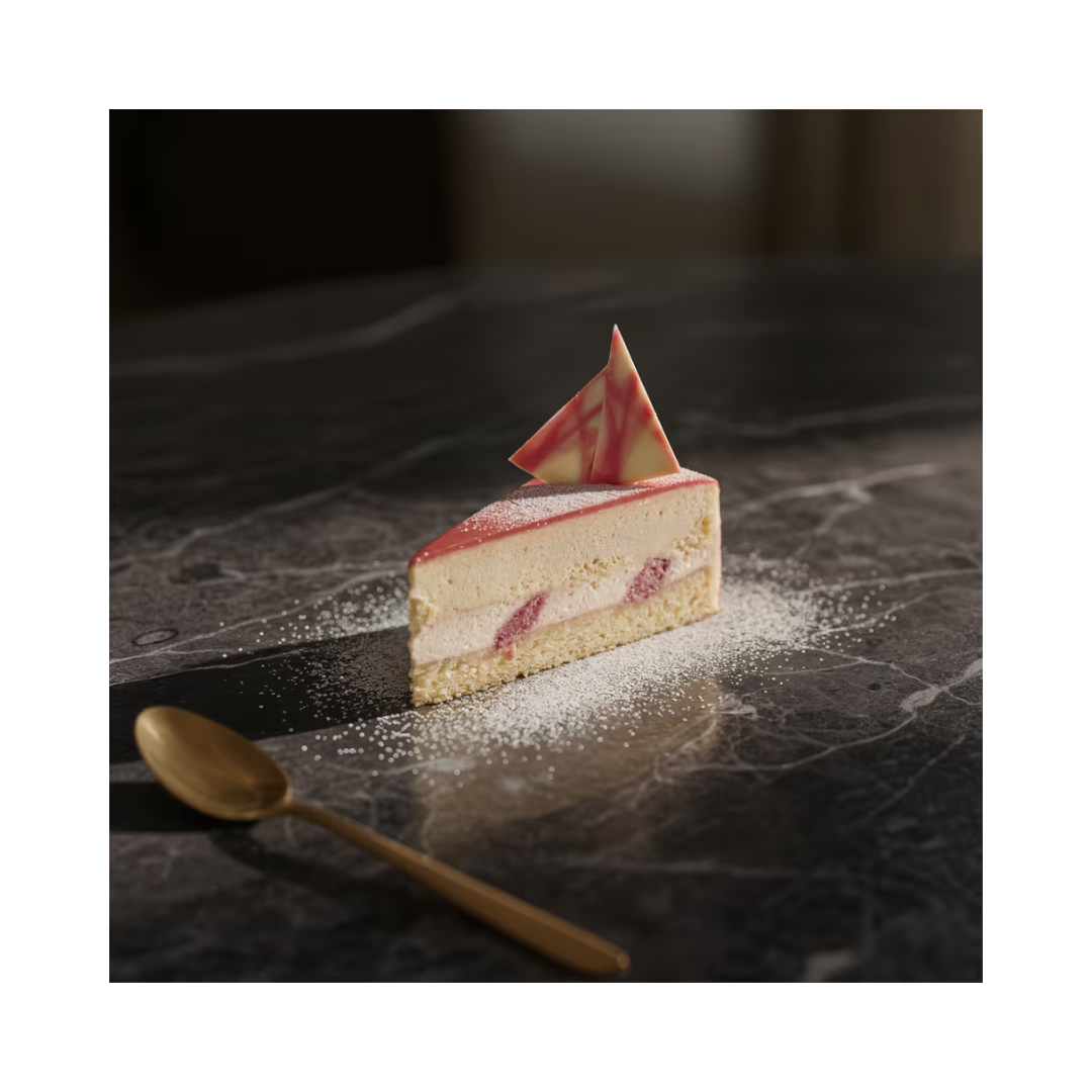 Barlo Pink Patterned Triangle 1 Kg 435 pcs - Papagino Foods Inc.