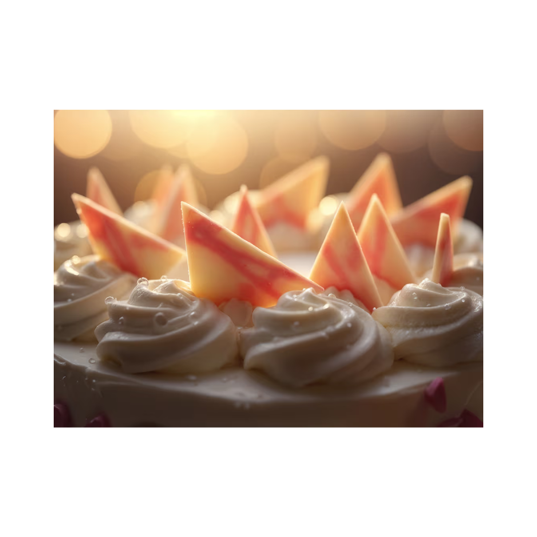 Barlo Pink Patterned Triangle 1 Kg 435 pcs - Papagino Foods Inc.