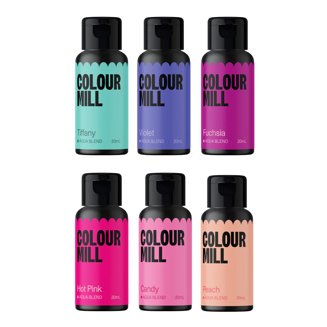 Colour Mill Aqua Blend Colouring 20ml Fairytale Pack - Papagino Foods Inc.
