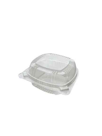 HQ 1105 Clamshell Containers - Size 5.12" x 5.12" x 2.36" – 400 pcs - Papagino Foods Inc.