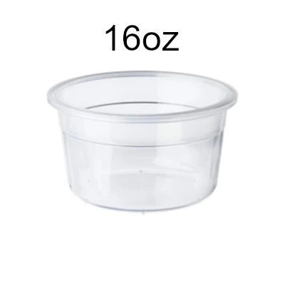 Maple Leaf 16oz Clear Deli Containers – H2816 – 500 pcs - Papagino Foods Inc.