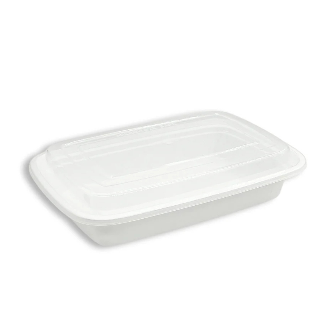 Maple Leaf L928 Rectangular Takeout Containers – Combo Pack / 150 pcs - Papagino Foods Inc.
