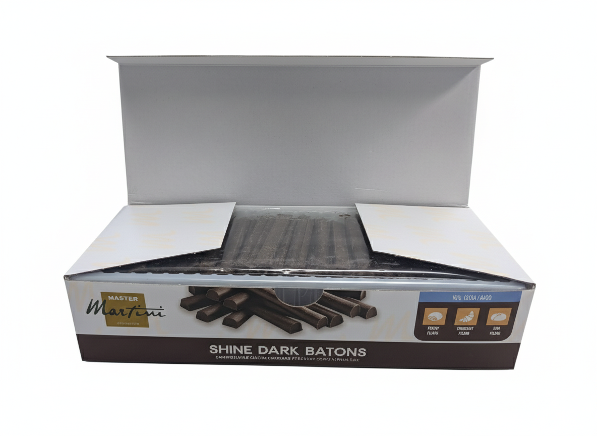 Master Martini Shine Dark Batons 16% 1 kg - Papagino Foods Inc.