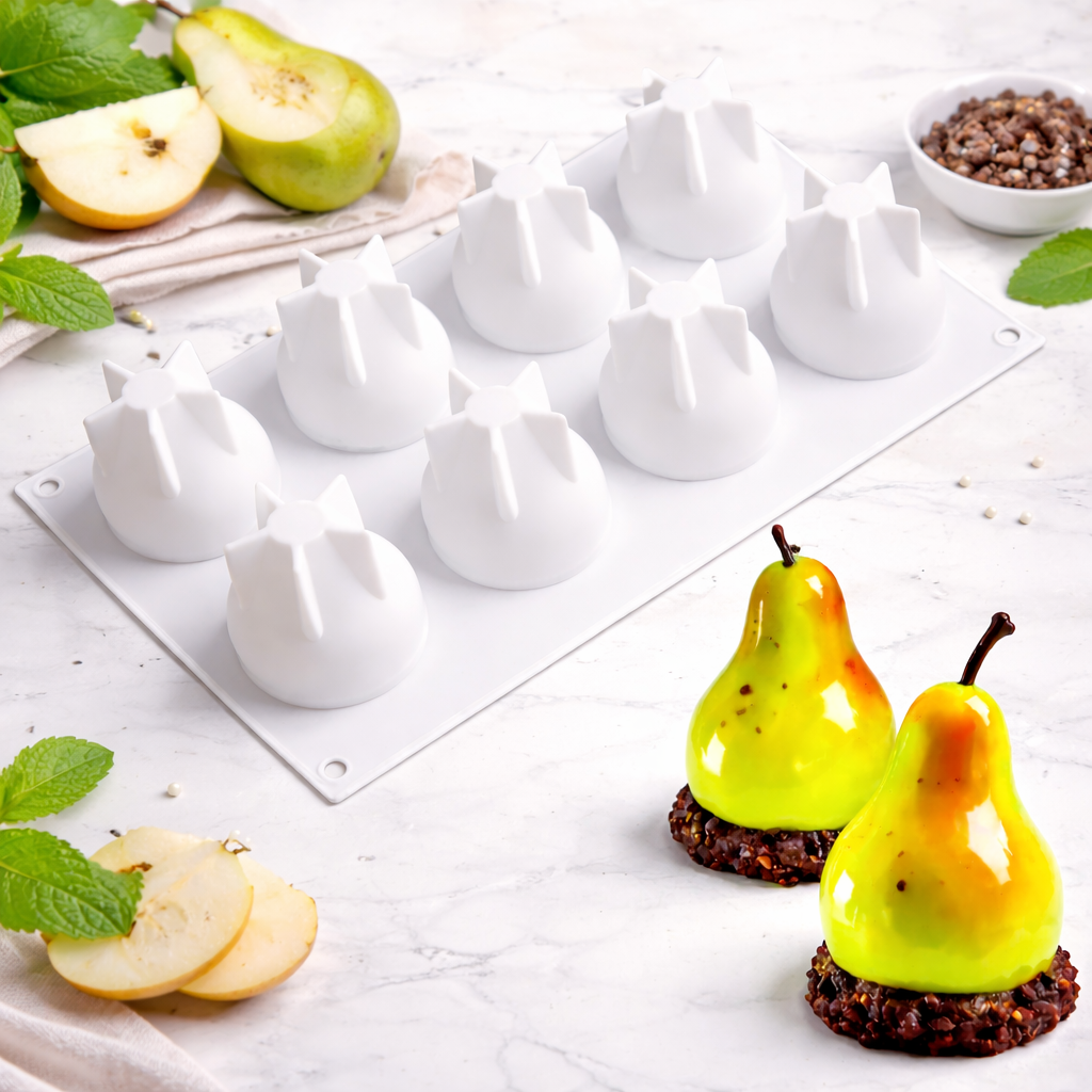 Pear Mold (8 Cavities) - Papagino Foods Inc.