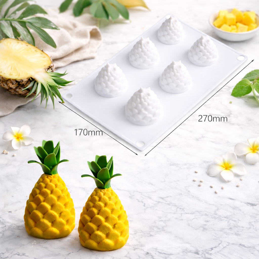 Pineapple Mold (6 Cavities) - Papagino Foods Inc.
