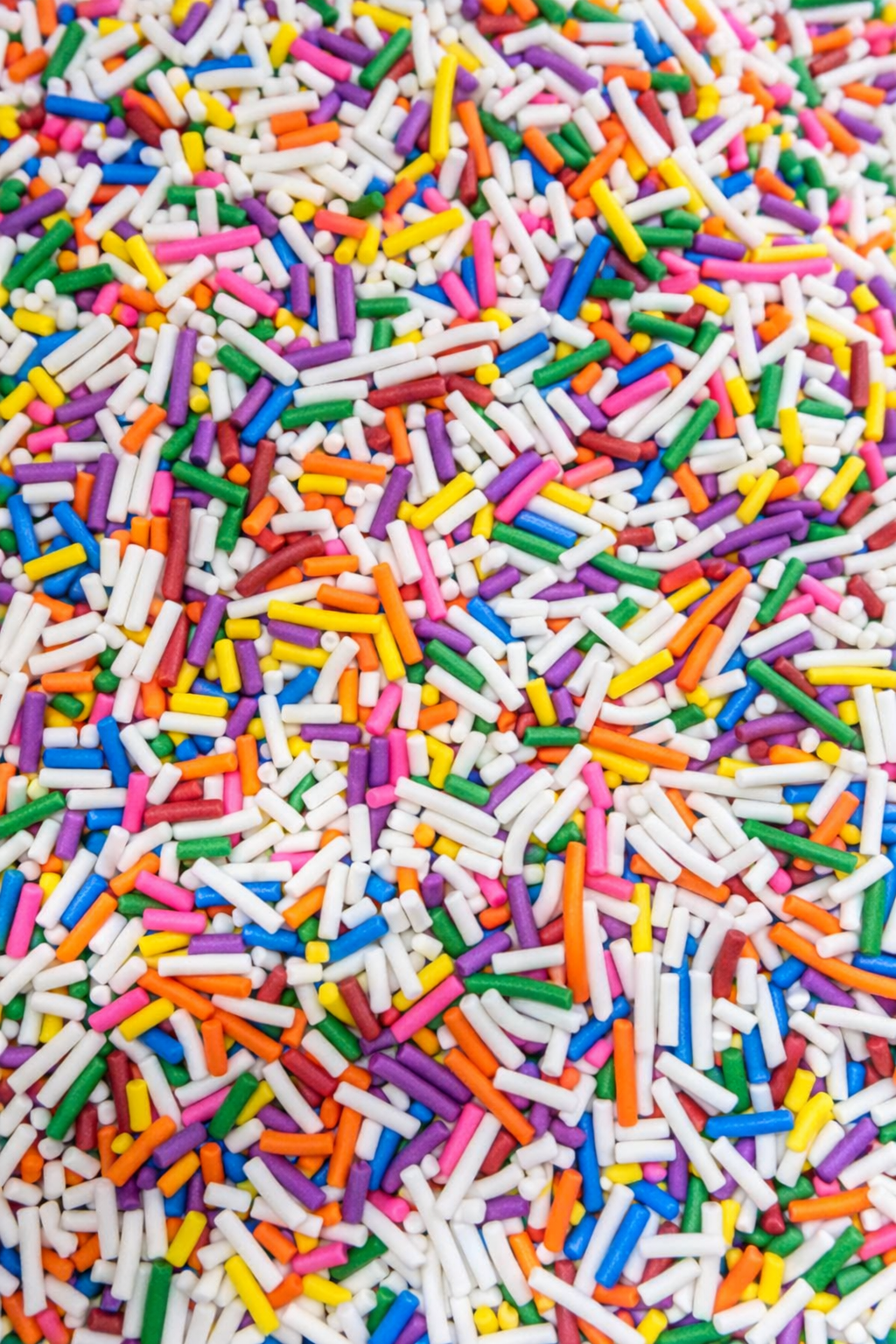 Rainbow Sprinkles 3KG Sprinkles d'Art - Papagino Foods Inc.