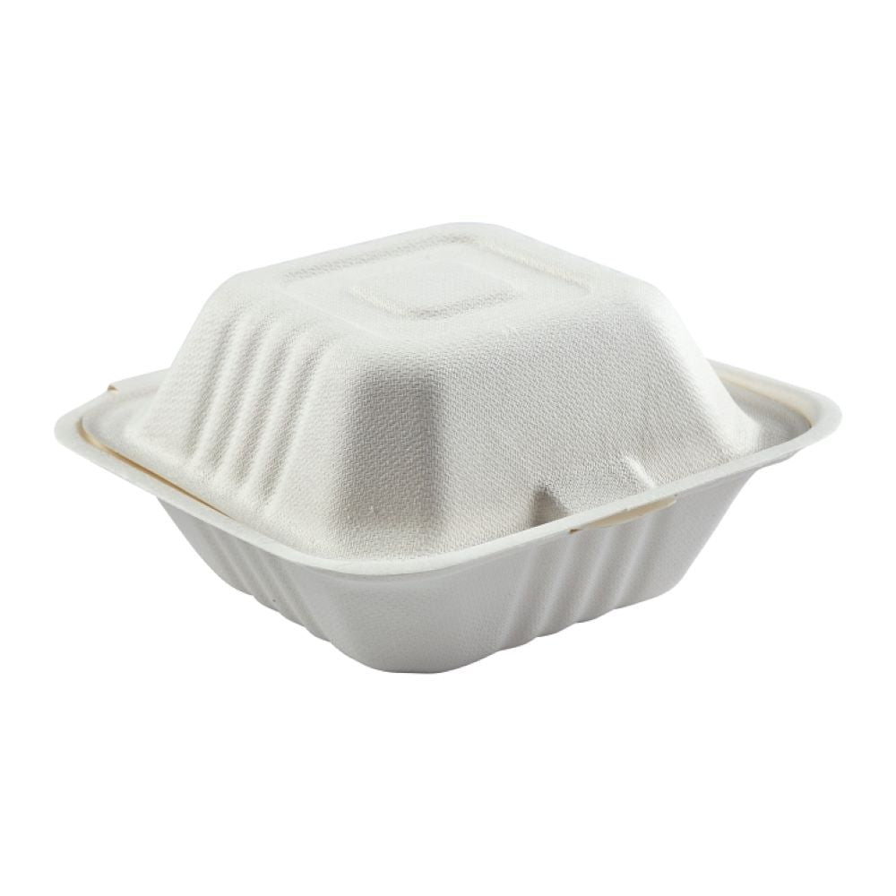 Steco 6X6 White Food Container 4x125 pcs - Papagino Foods Inc.