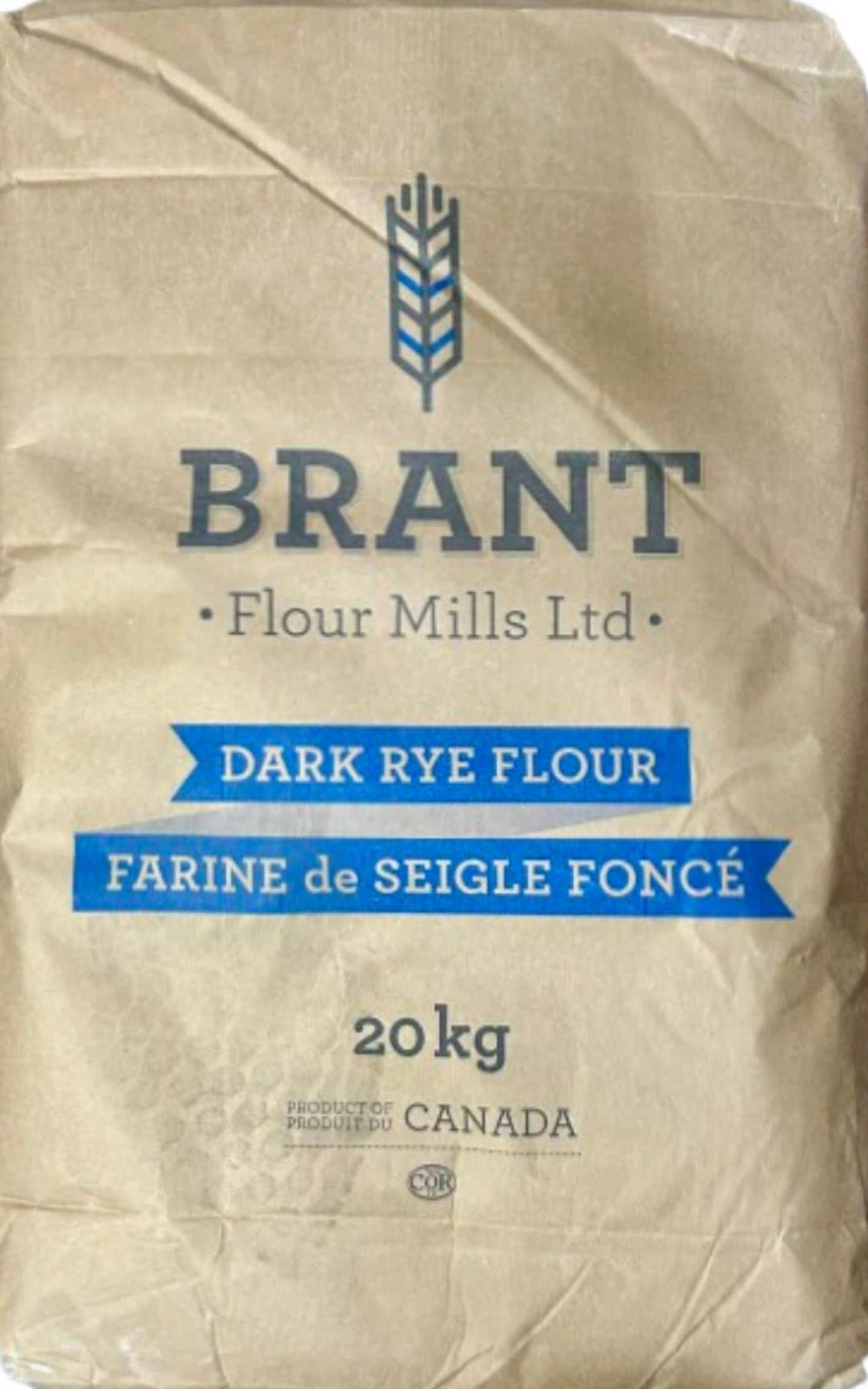 Dark Rye Flour 20 kg (Pickup only) - Papagino Foods Inc.