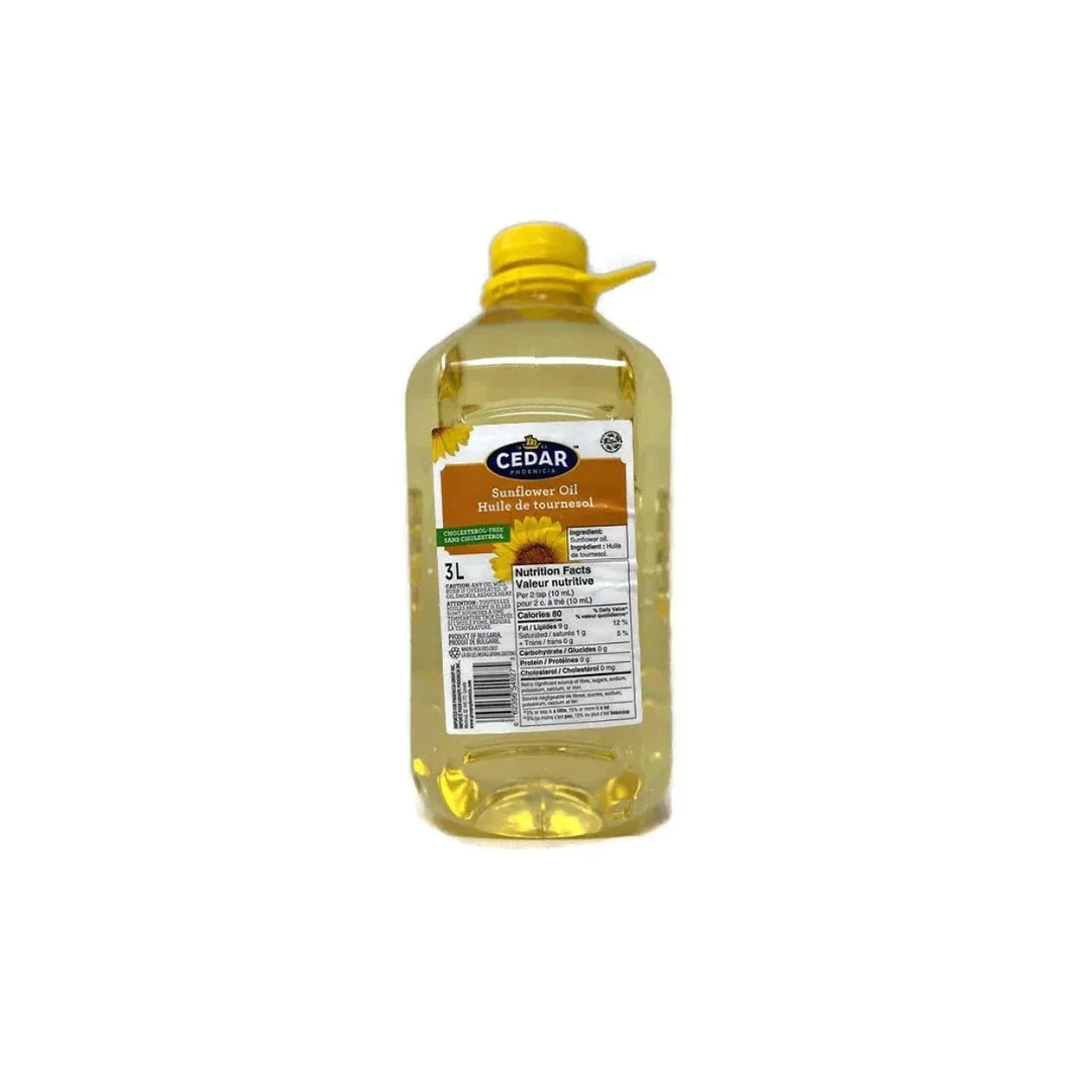 Cedar - Sunflower Oil - Papagino Foods Inc.