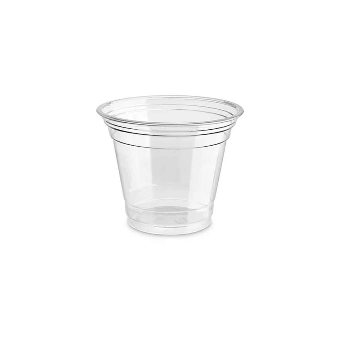 Riteware 9 oz Clear Squat Cup - Papagino Foods Inc.